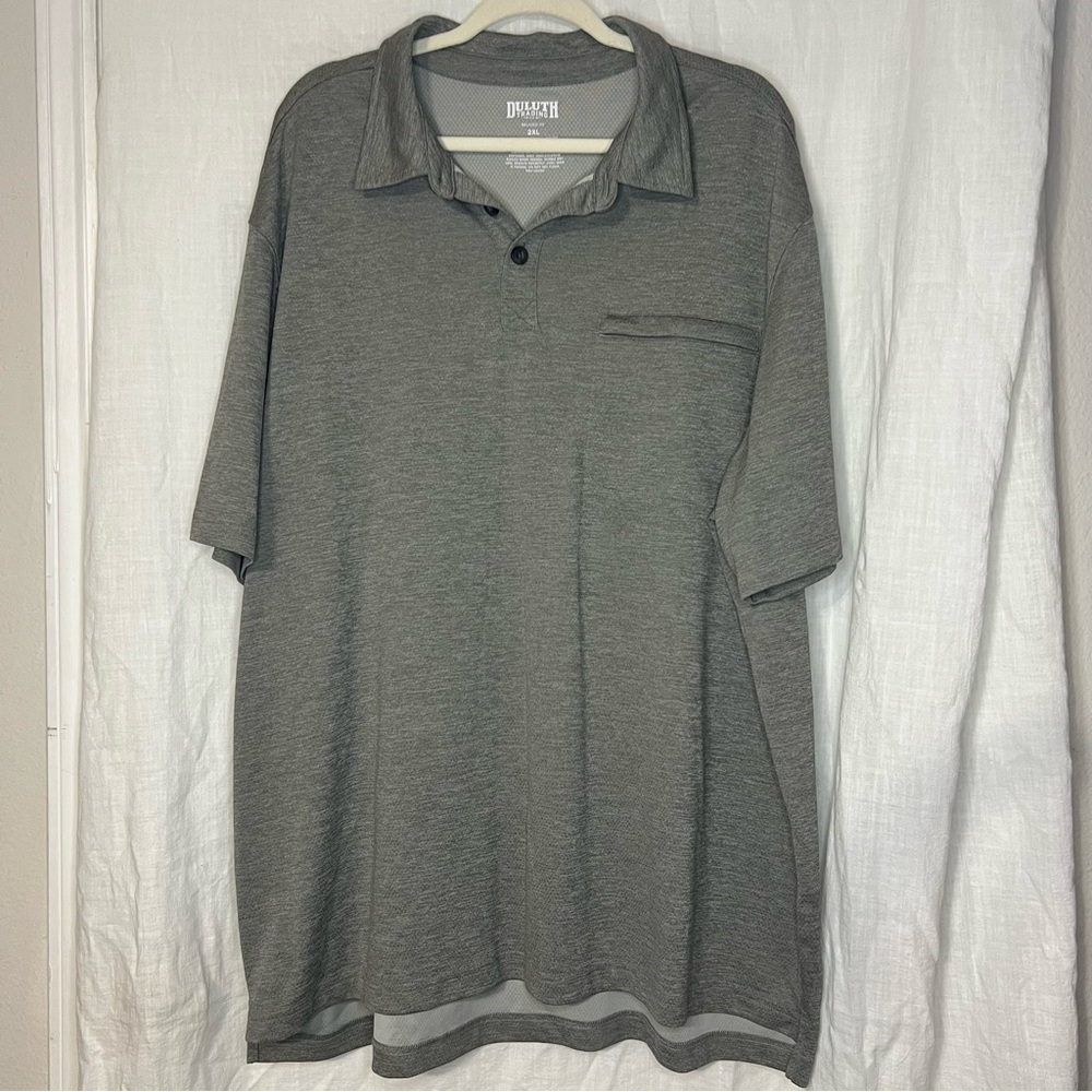 Duluth Trading LOT Polo/Short Sleeve Shirts Men's Size 2XL Relaxed Fit Gray - Picture 12 of 14